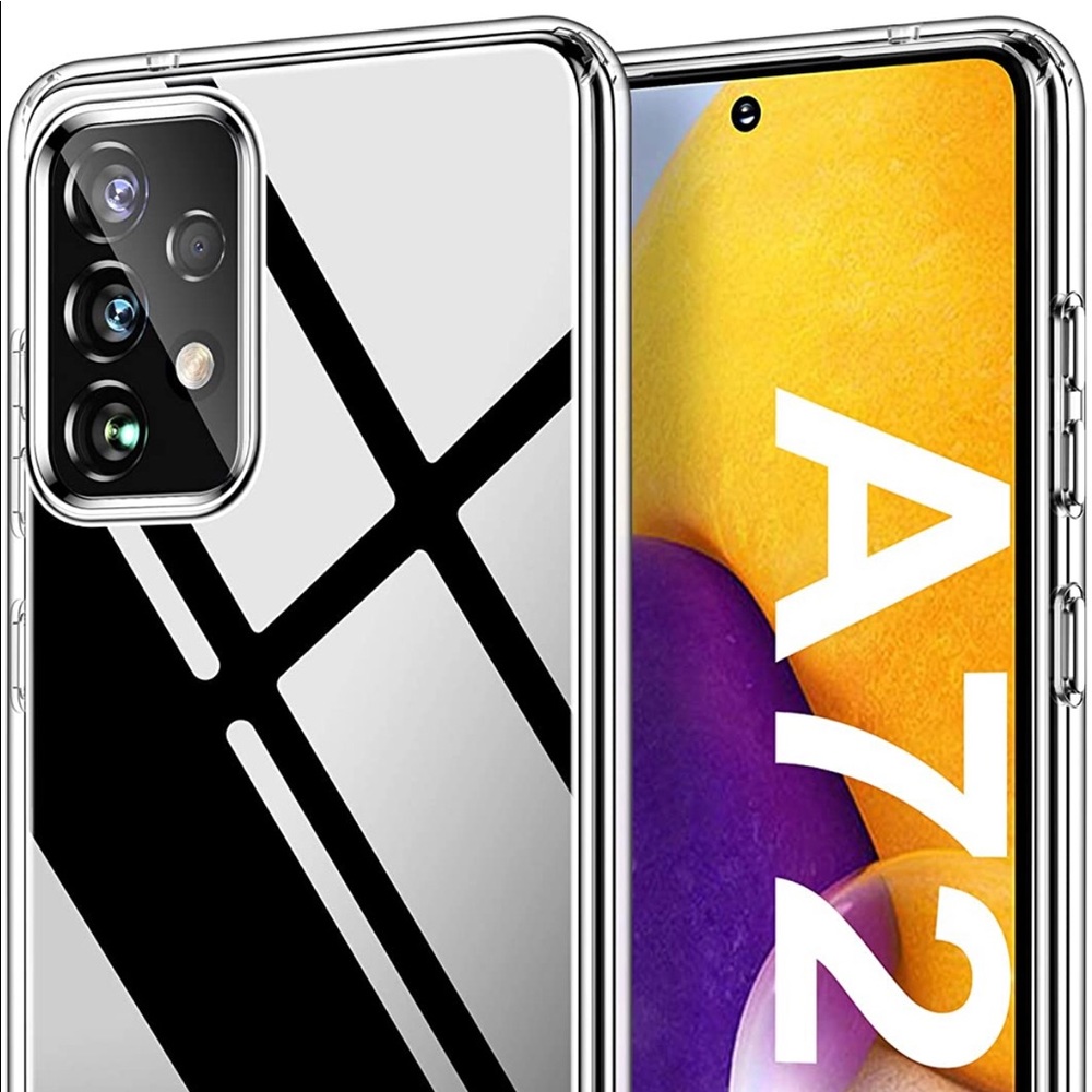 Clear Case for Samsung Galaxy A72 Case